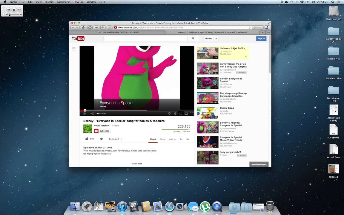 Download youtube videos on a mac